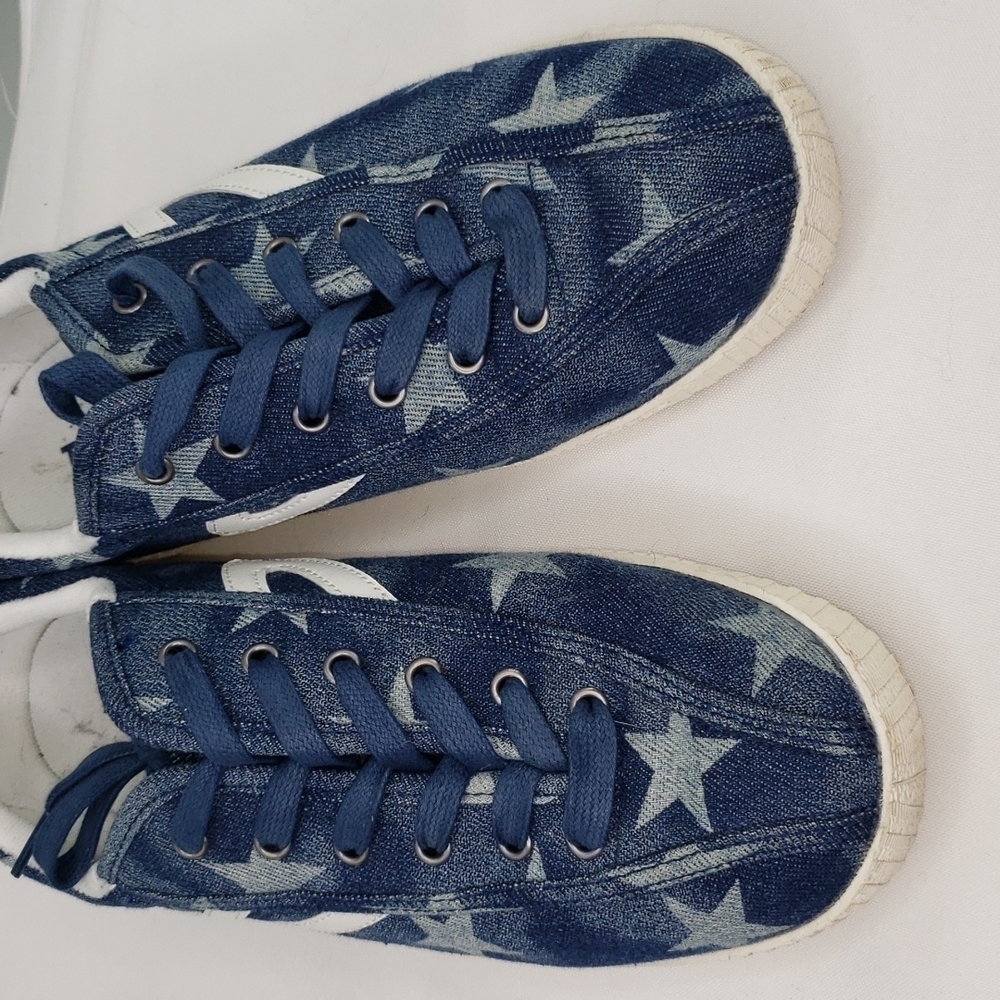 Tretorn Nylite Plus Star-Print Canvas Sneakers - image 5